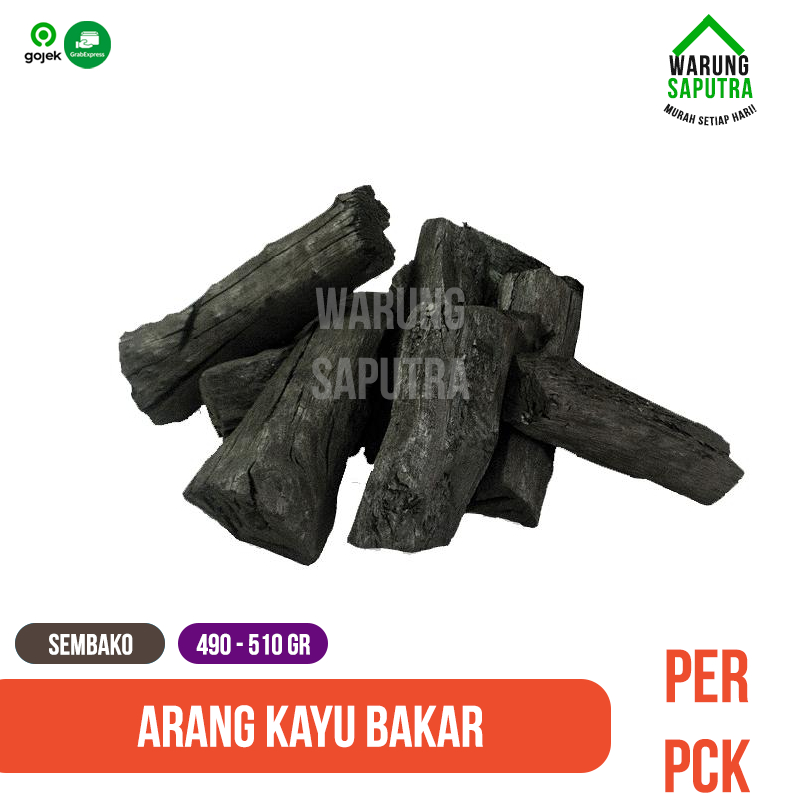 

Arang Kayu Bakar per pck 500 g