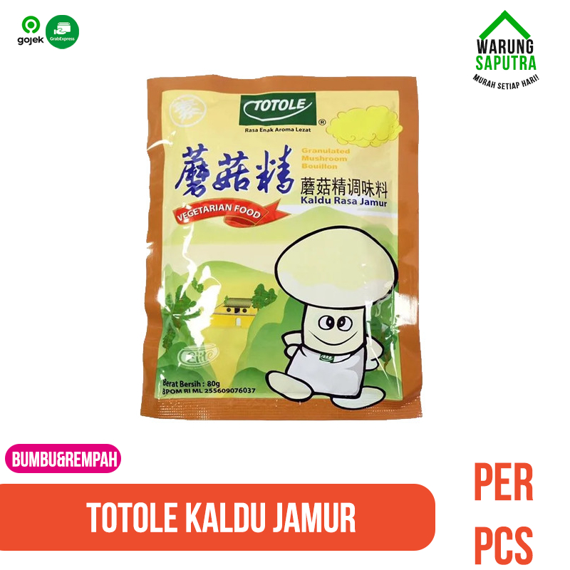 

Totole Kaldu Jamur per pcs 80 gr