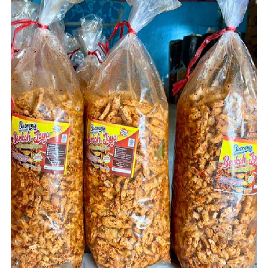 

(2kg) BASRENG PEDAS DAN GURIH CIKRUH DAUN JERUK BERKAH JAYA