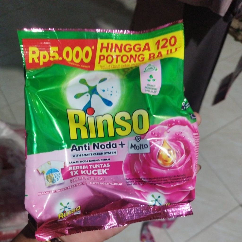 rinso 195gr rinso 5000 DETERJEN