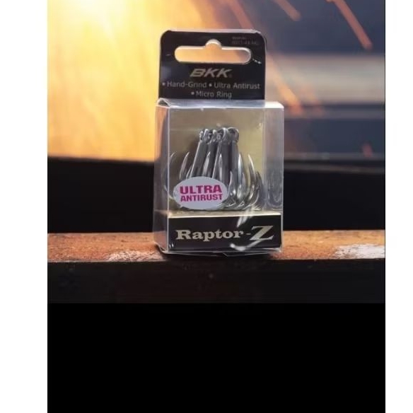 Mata Pancing Treble Hook BKK RAPTOR-Z Ultra Antirust