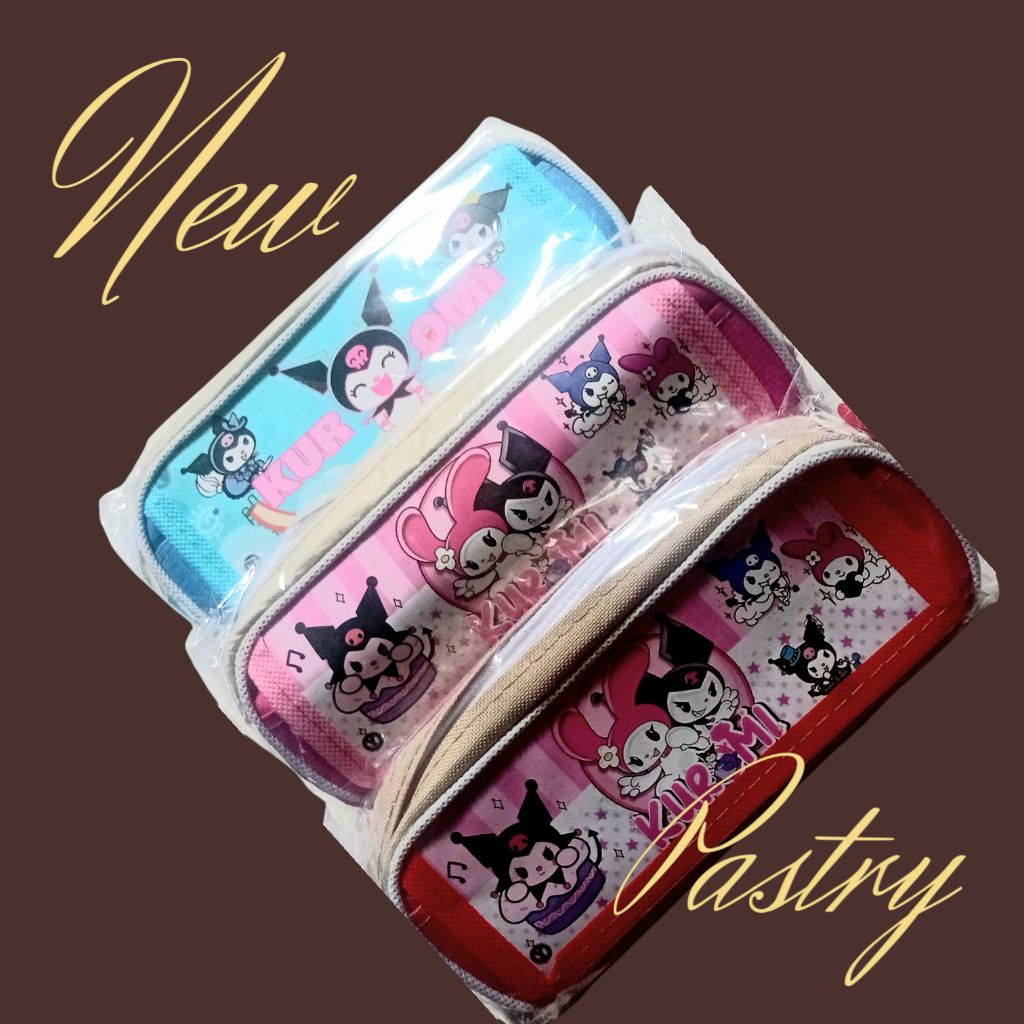 

Dompet pensil motif 2 ruang