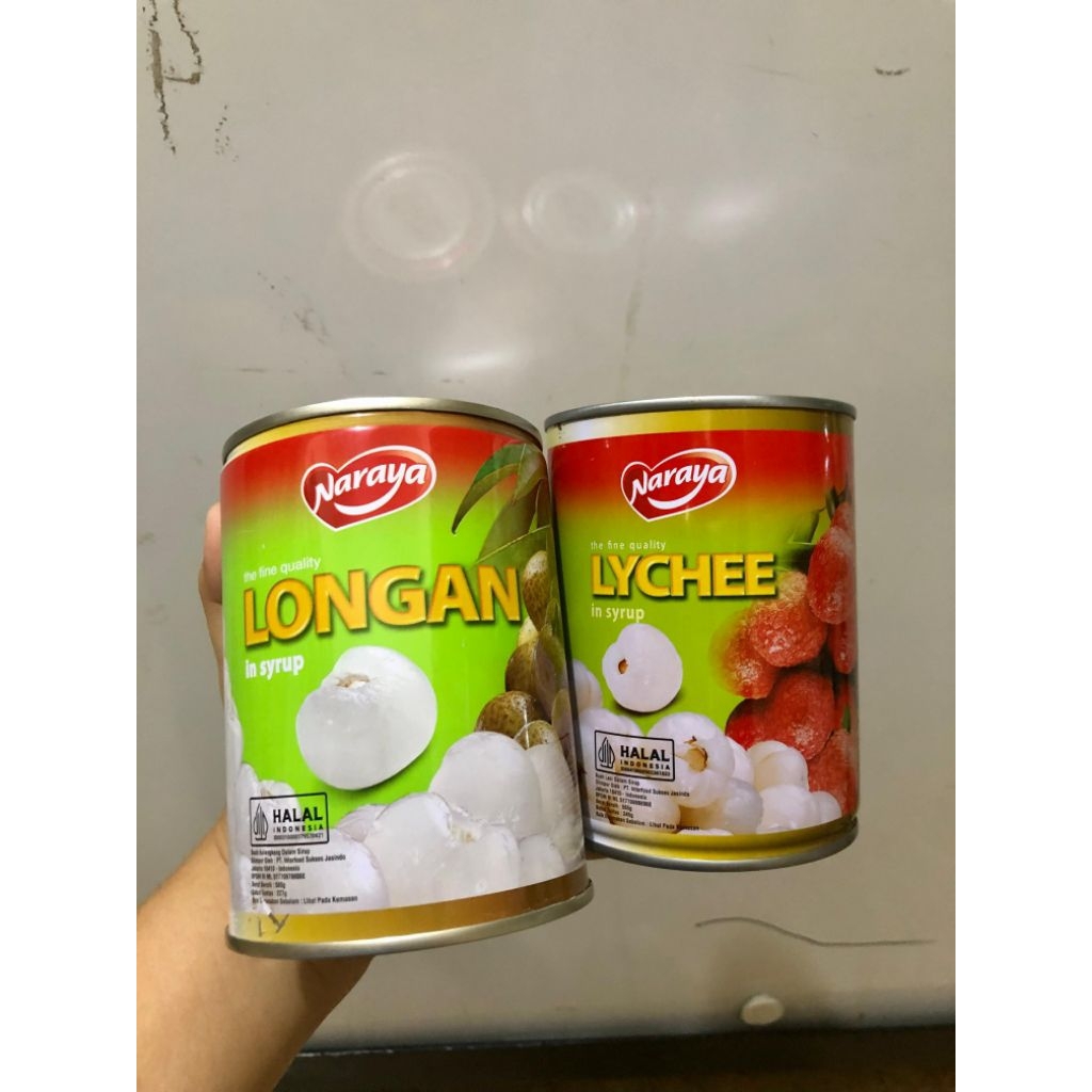 

Longan Leci kaleng naraya 565 gram | Longan Lychee naraya 565 gram