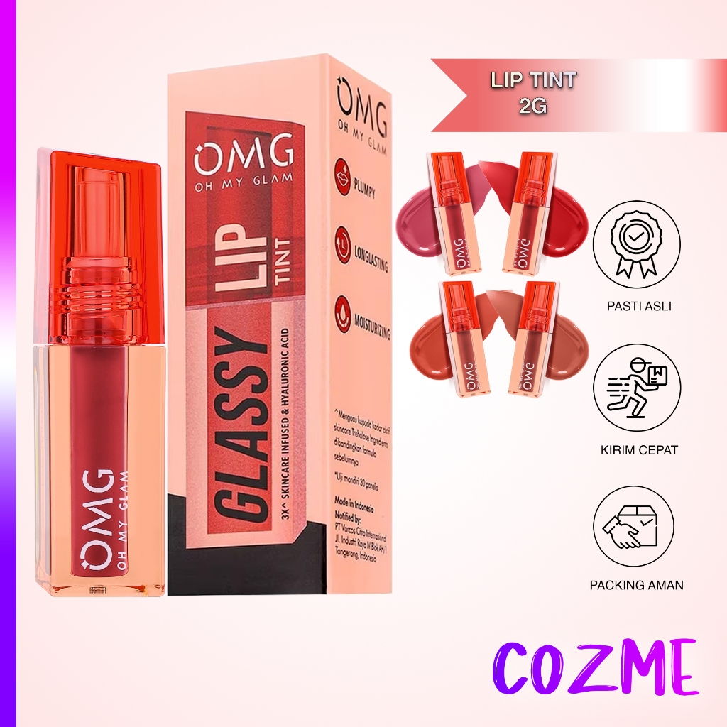 OMG Oh My Glam Glassy Lip Tint