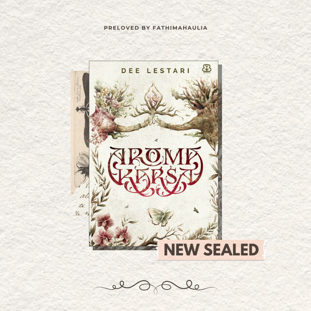 [NEW SEALED] Aroma Karsa by Dee Lestari | JUAL BUKU PRELOVED MURAH SEGEL
