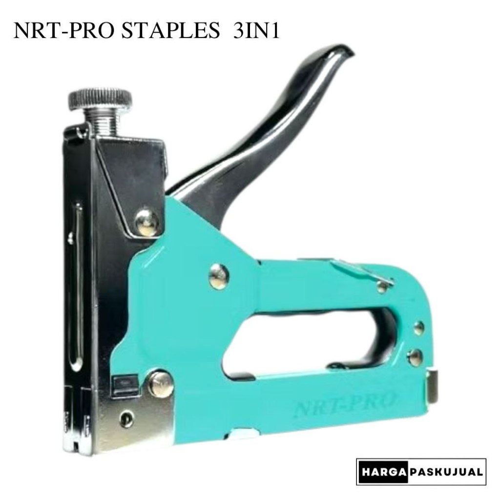 

NRT-PRO Stapler Staples 4-14mm Alat Staples Tembak Kertas Kayu Jok Motor Gun Tacker Steples Hekter Stapler Tembak Guntacker