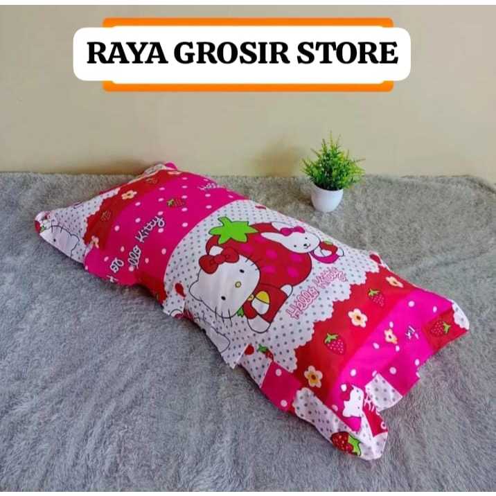 SARUNG BANTAL CINTA KARAKTER DAN BUNGA BESAR MURAH