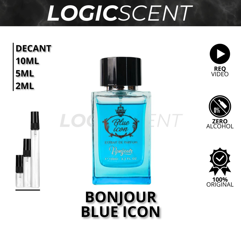 DECANT PARFUM - BONJOUR - BLUE ICON