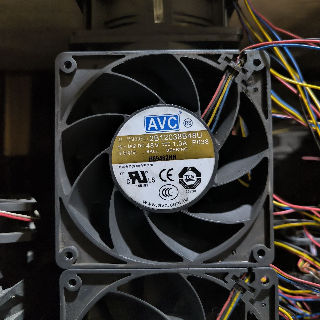 KIPAS HIGH SPED 12X12CM 48V KIPAS 48V DC 1.30 A KIPAS 12CM 48V