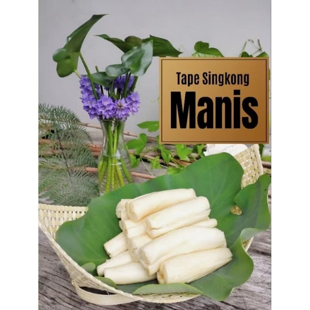 

COD 1 besek Tape singkong ketan khas gembong 800gram