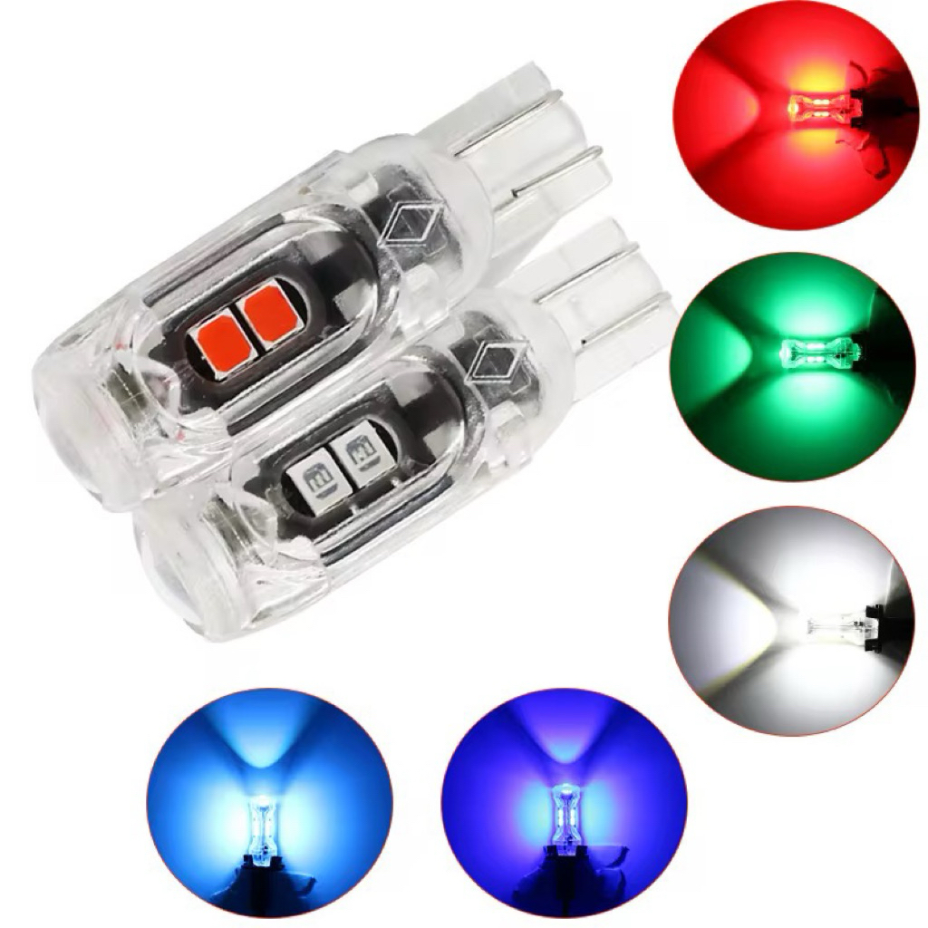 PROMO Sepasang Lampu Senja Kota Sen Plat 5 Led T10 Super Bright Terang Upgrade Chip 5 Led