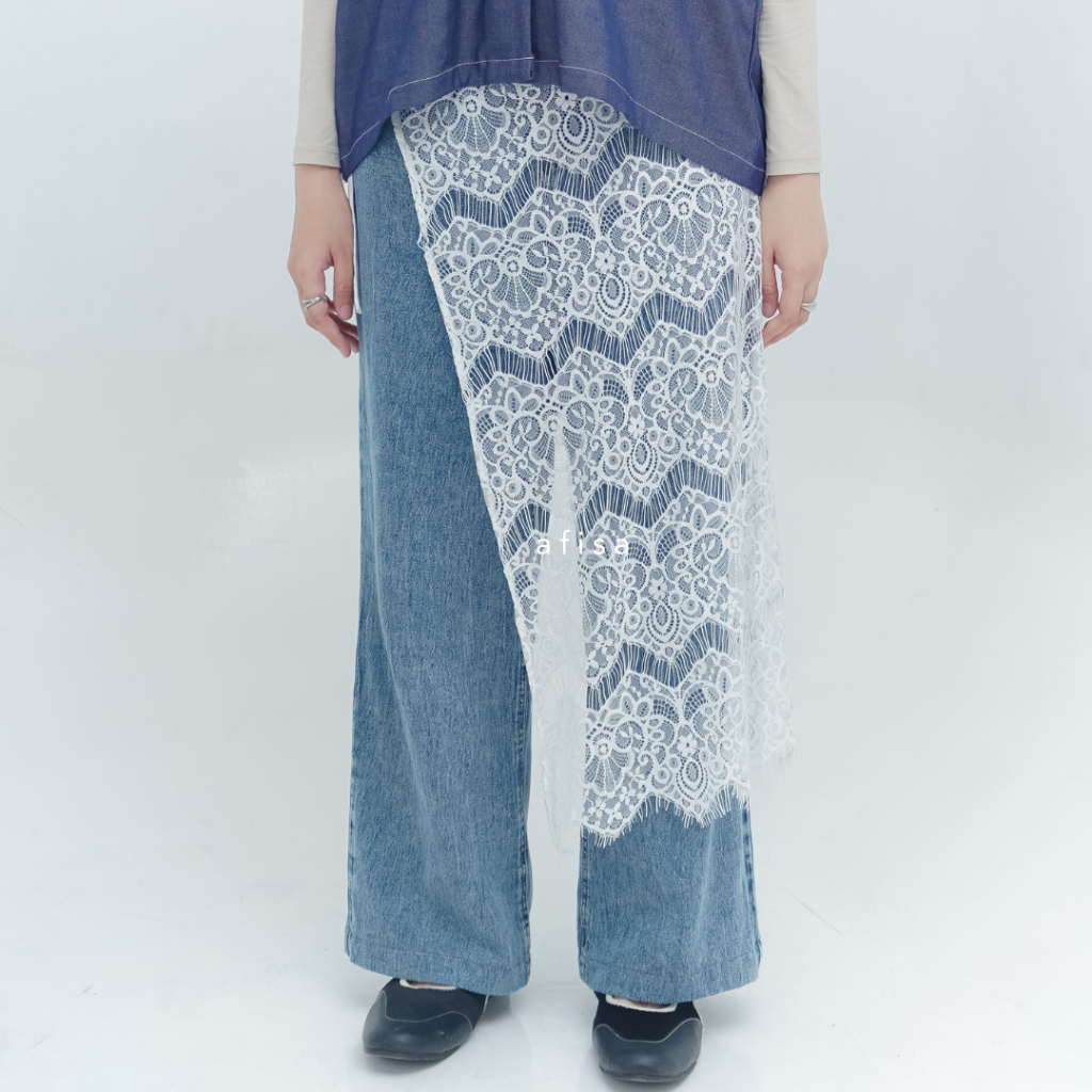 Lace Skirt Rok Korea