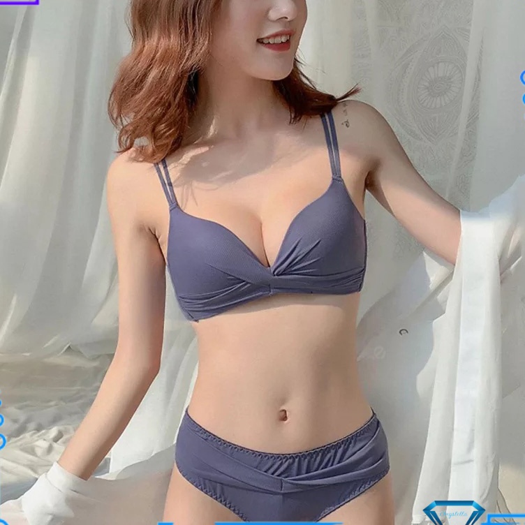 KODE U53I BH  CD Bra Set dan Celana Dalam Premium Quality Molala 96638 32AB38AB Tanpa Kawat