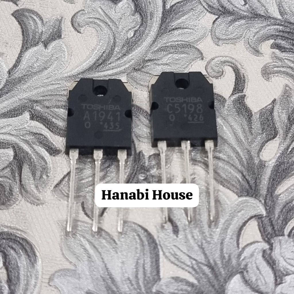 Original Transistor 1941 5198 A1941 C5198 Toshiba Ori 1SET