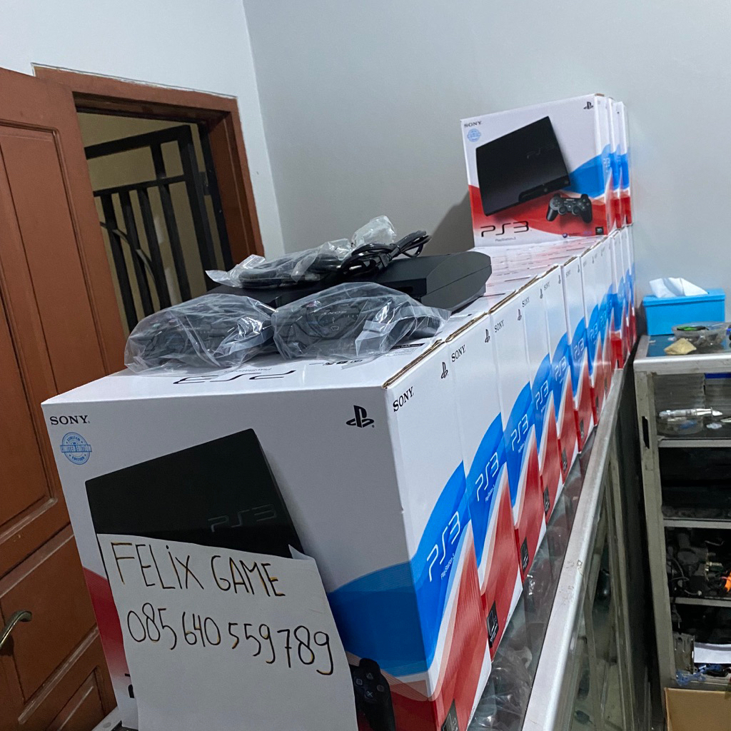 Ps3 slim 500gb full game bergaransi