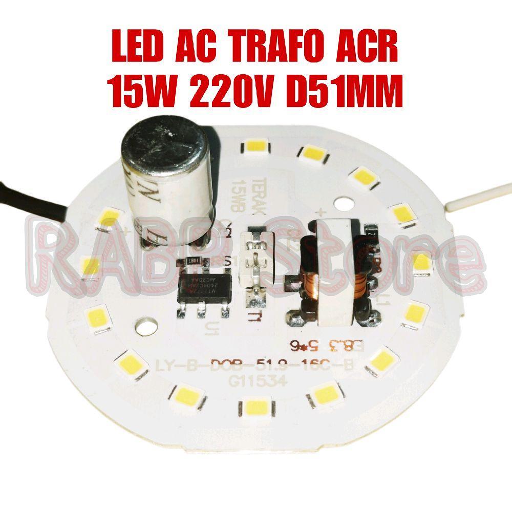 PCB LED AC ACR TRAFO 15W 220V DIAMETER 51MM PCB LED AC TERAK TRAFO 15W 220V DOB