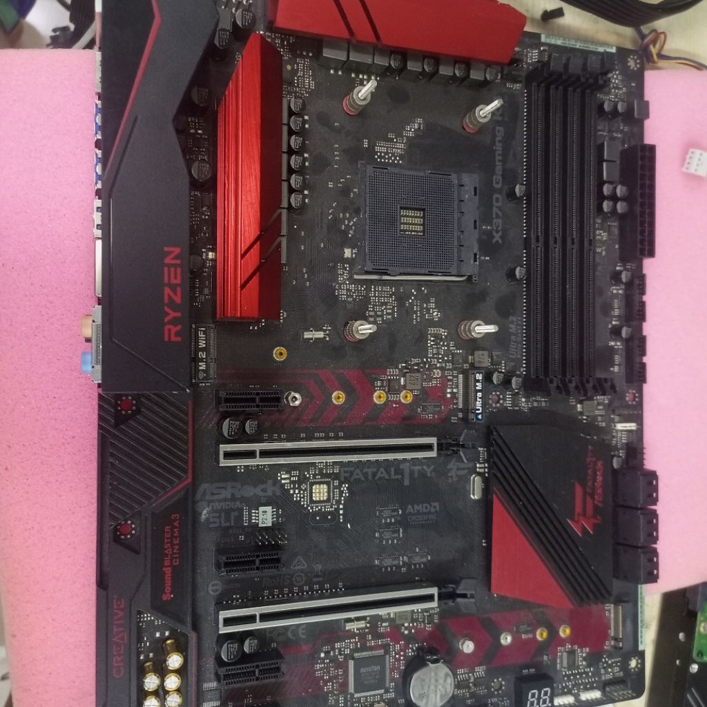 Motherboard ASRock Fatality Ryzen x370 Gaming K4