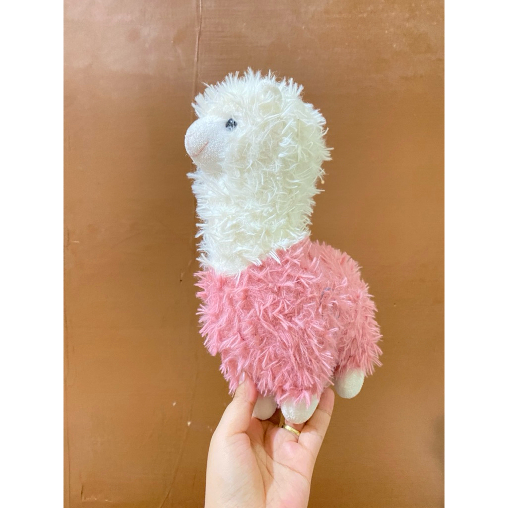 Boneka Karakter Alpaca 2 warna size 21x27cm / Boneka Alpaca 2 warna / Boneka Alpaca / Boneka Alpaca 