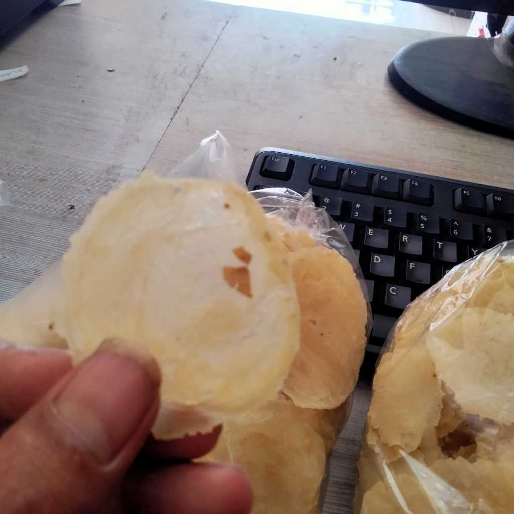 

250 GRAM EMPING MELINJO ASLI SUPER TIPIS KEBUMEN / KERUPUK EMPING MLINJO BLINJO MLINJO