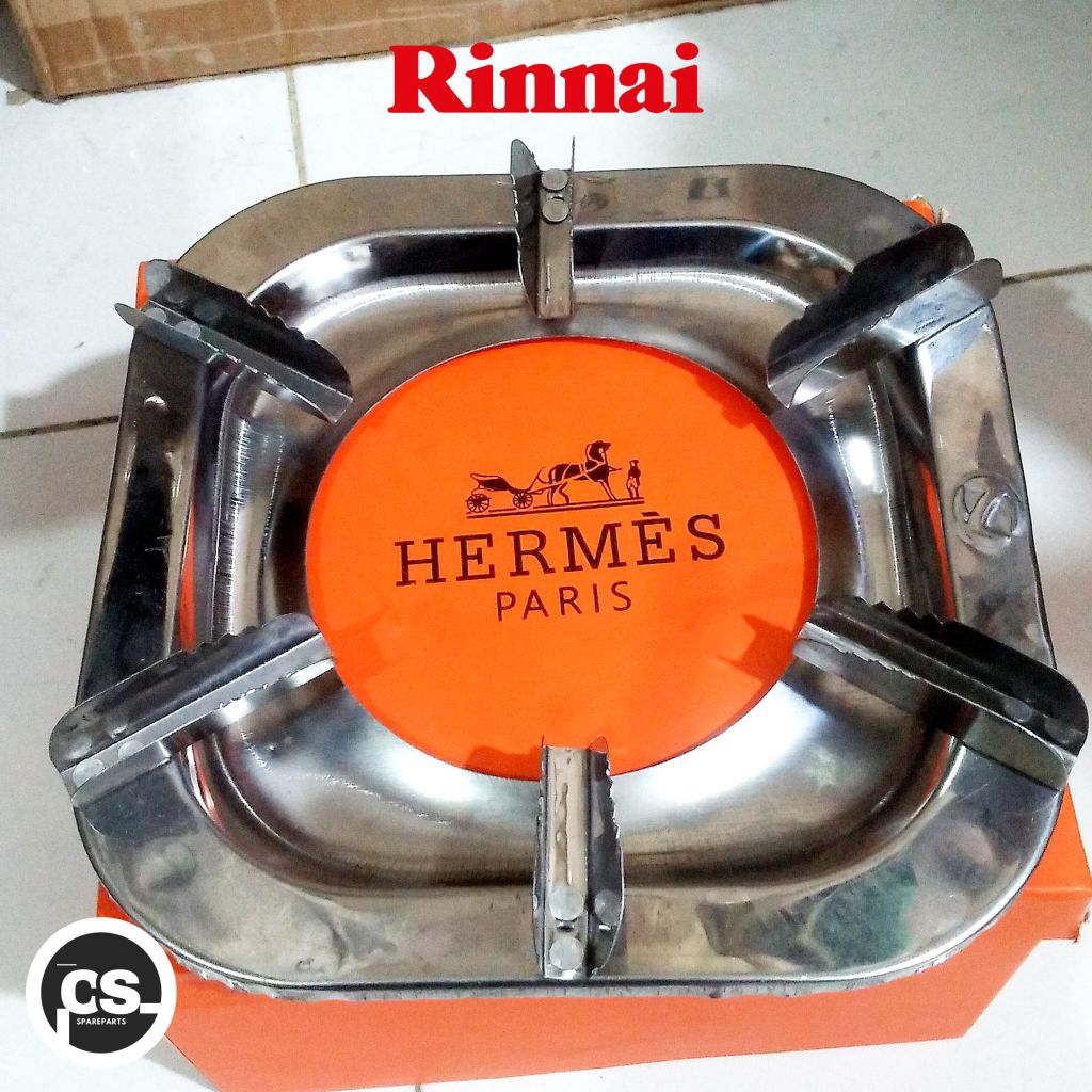 Tatakan Kompor Gas Rinnai kaki 6 Stainless