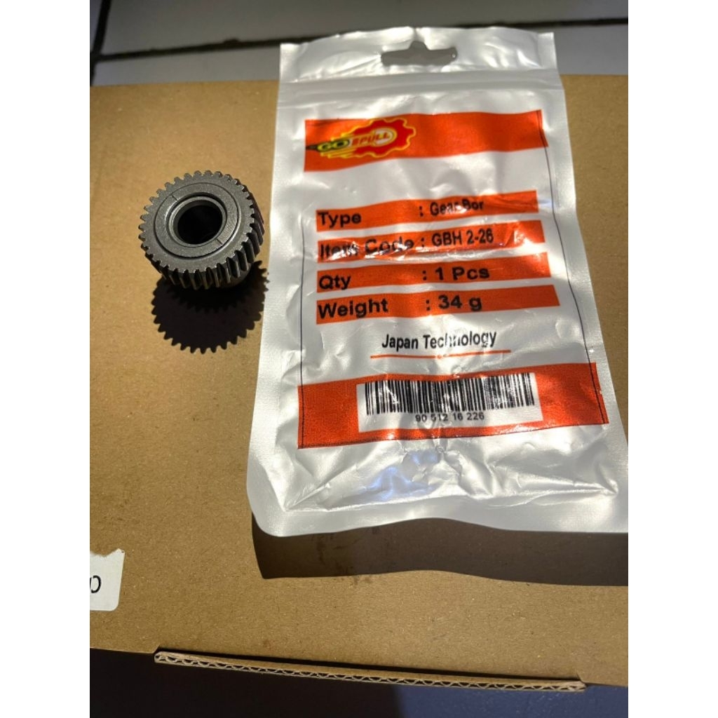 SPAREPART!!! Gir GBH 2-26 Gigi Nanas Mesin Bor Rotary Hammer Bosch GBH2-26DRE Besar / Gir Gigi Nanas