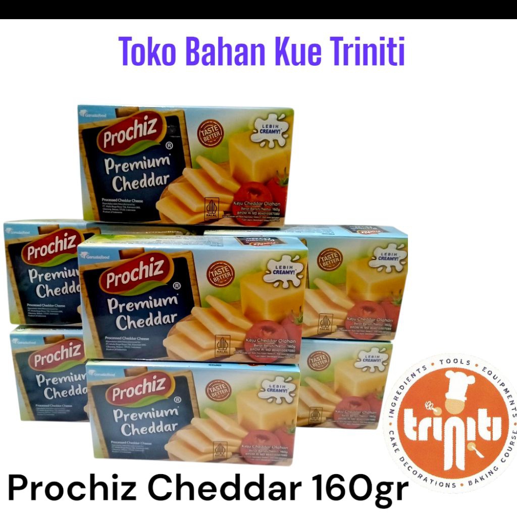 

Keju Prochiz Cheddar Premium 160 Gram