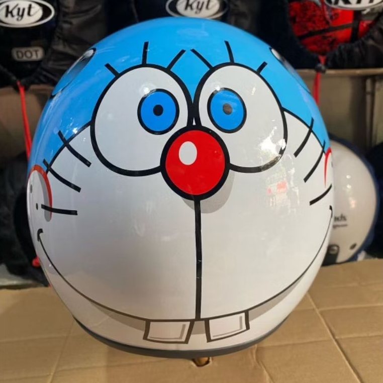 HELM  BARU HELM XYZ KACA KECIL
