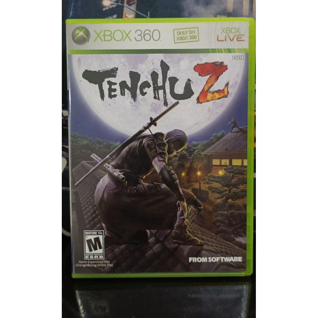 Game XBOX 360 TENCHU Z (2007) By FROM SOFWARE, kaset Xbox 360 ORI USA