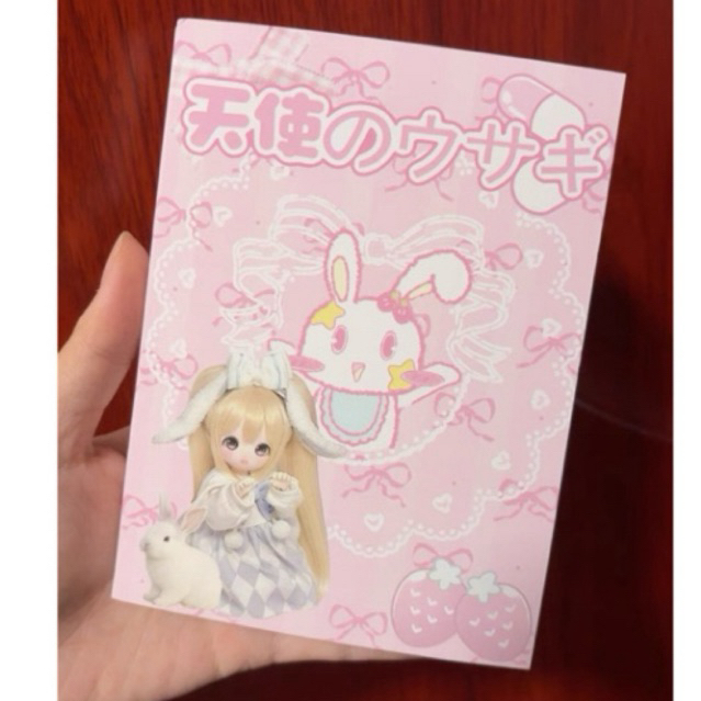 

Doll Cutesy Sticker Sheets - Stiker Kawaii Cute Deco Bujo Japanese Journaling