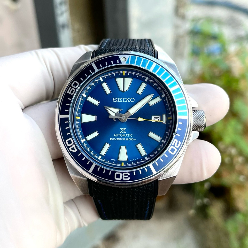 Seiko Samurai Blue Lagoon SRPB09K1 limited edition