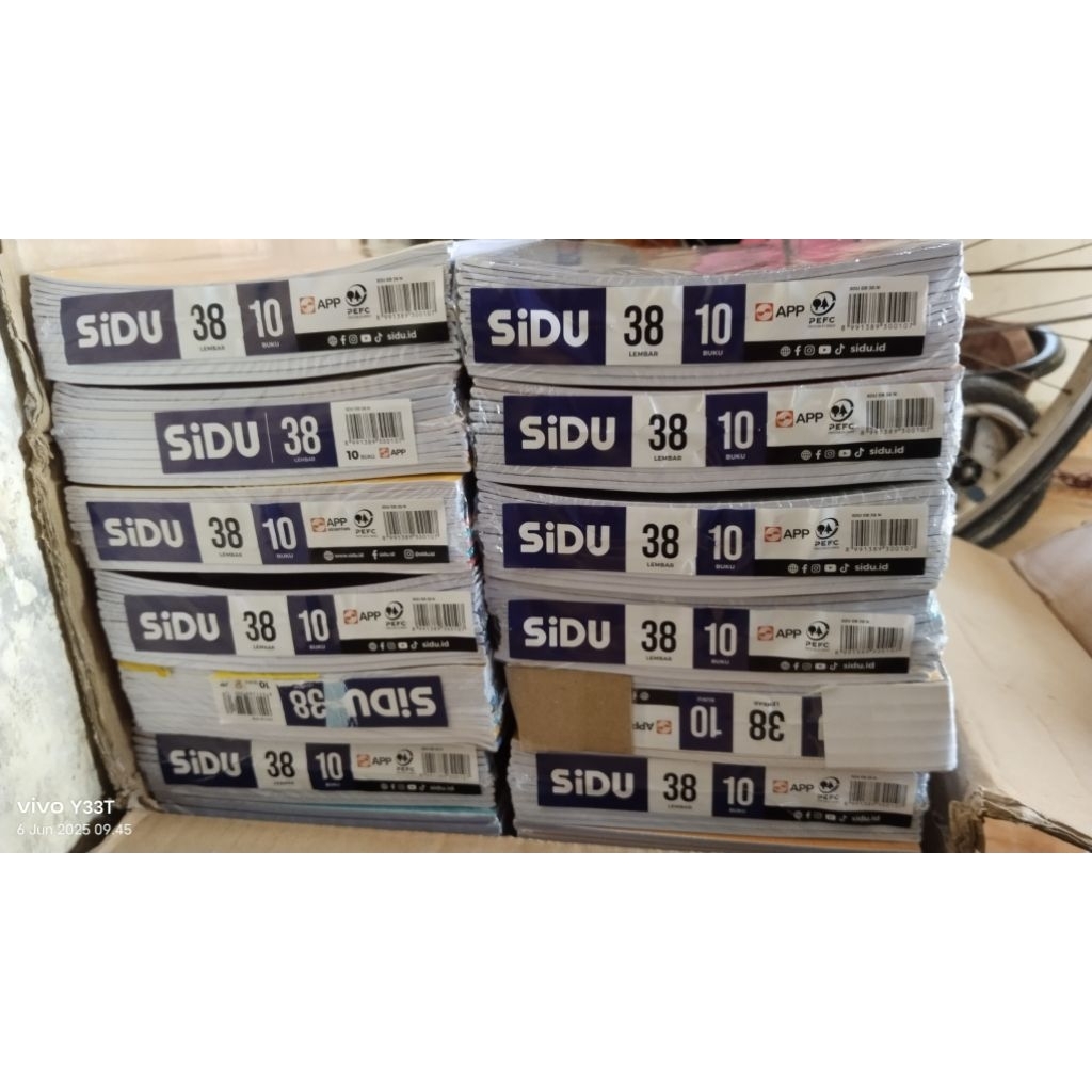 

BUKU SIDU 38 ISI 10PCS ( PACK )