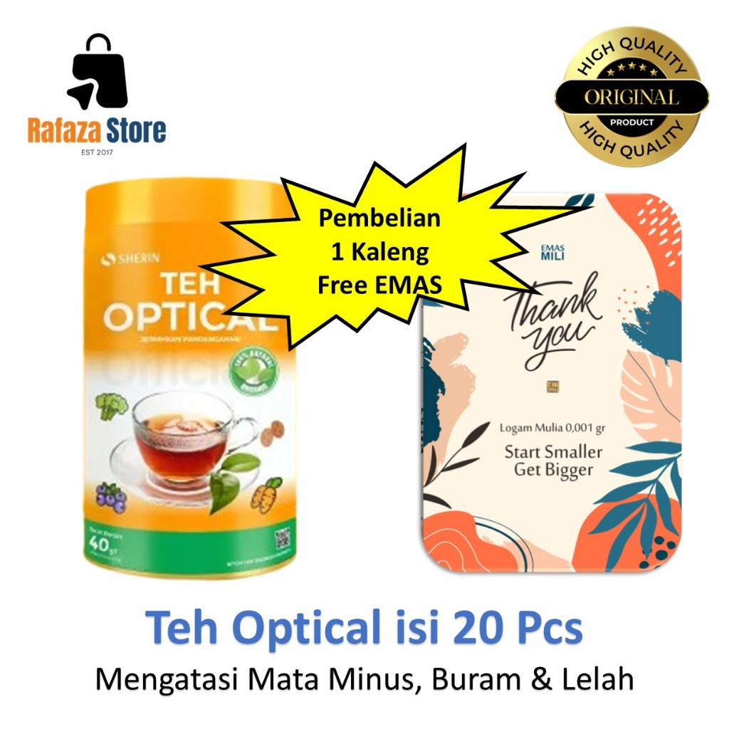 

Teh Optical Teh Herbal Mata Lelah Mata Buram Dan Minus 20 Sachet