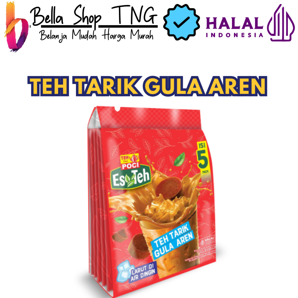 

Es Teh Poci Teh Tarik Gula Aren 125 gr