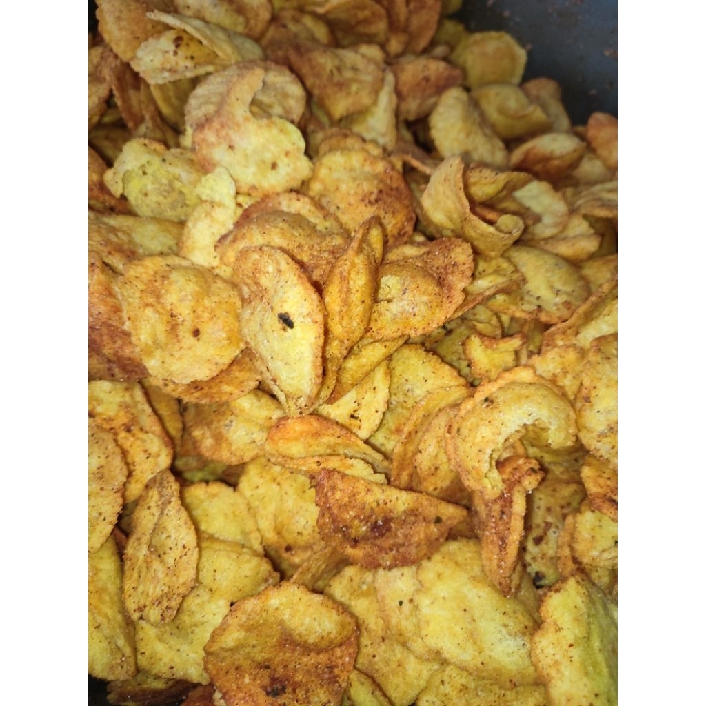 

comring keripik singkong extra daun jeruk 250g rasa pedas