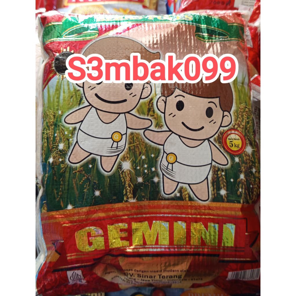 

BERAS GEMINI 5KG