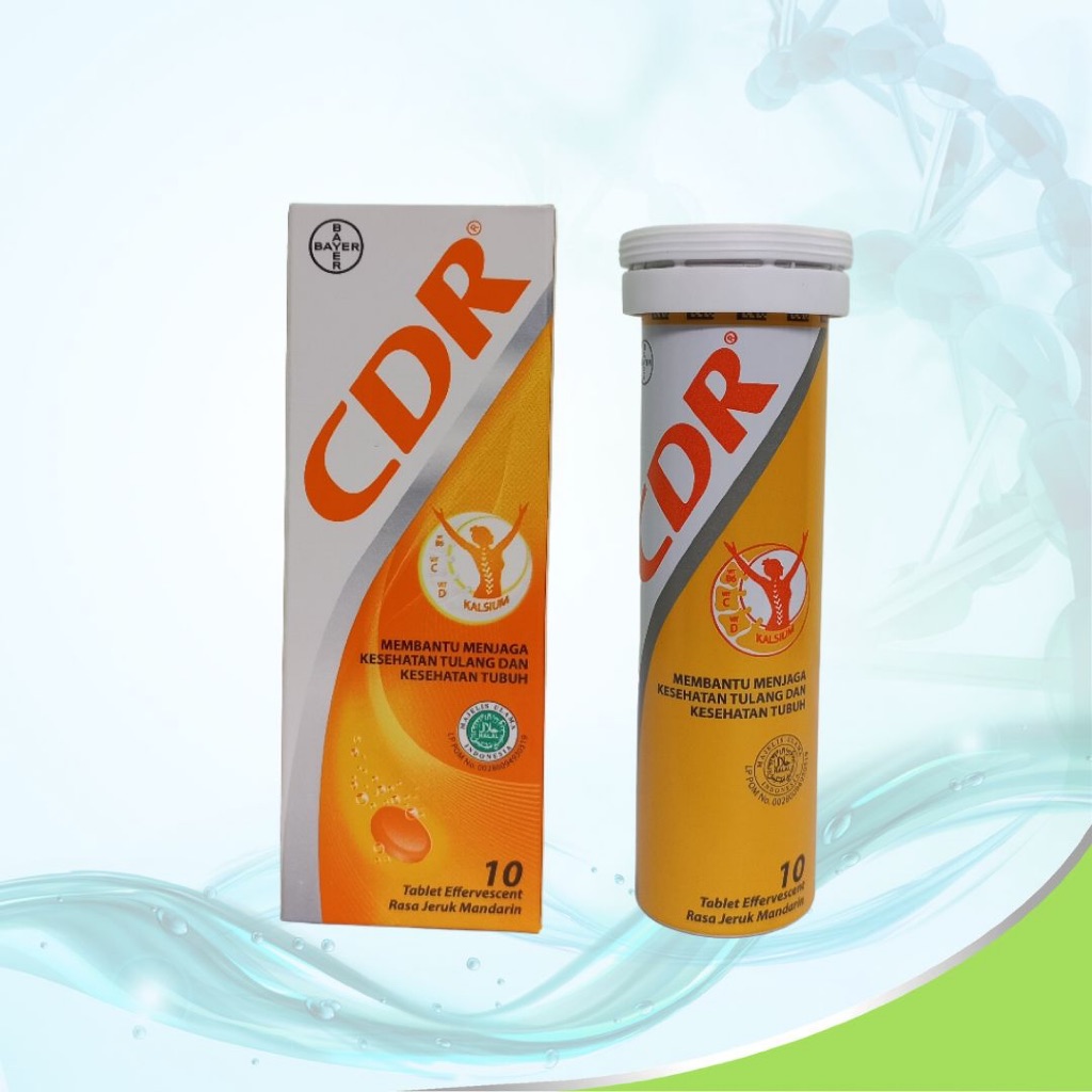 CDR EFFERVESCENT | 1 tube isi 10 Effervescent Tablets
