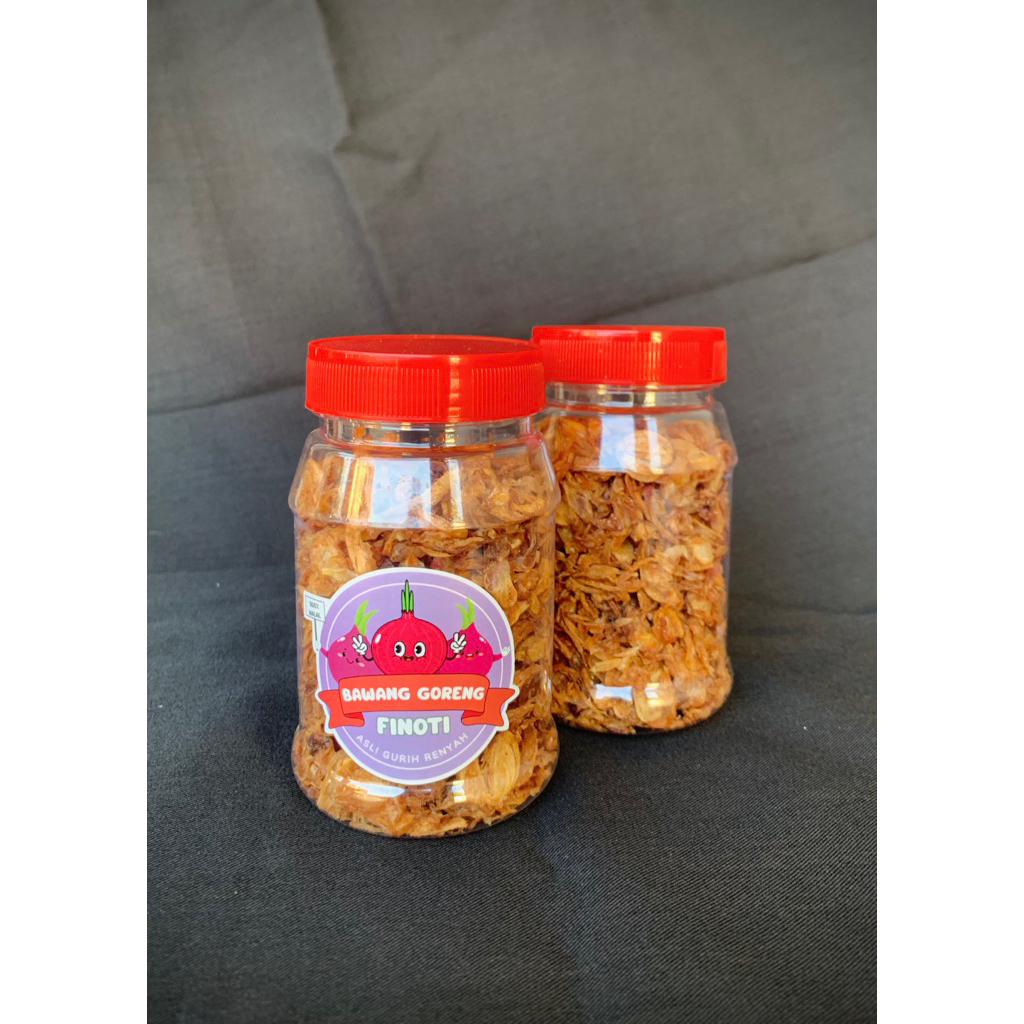 

BAWANG GORENG PREMIUM 100% ASLI Kemasan Toples