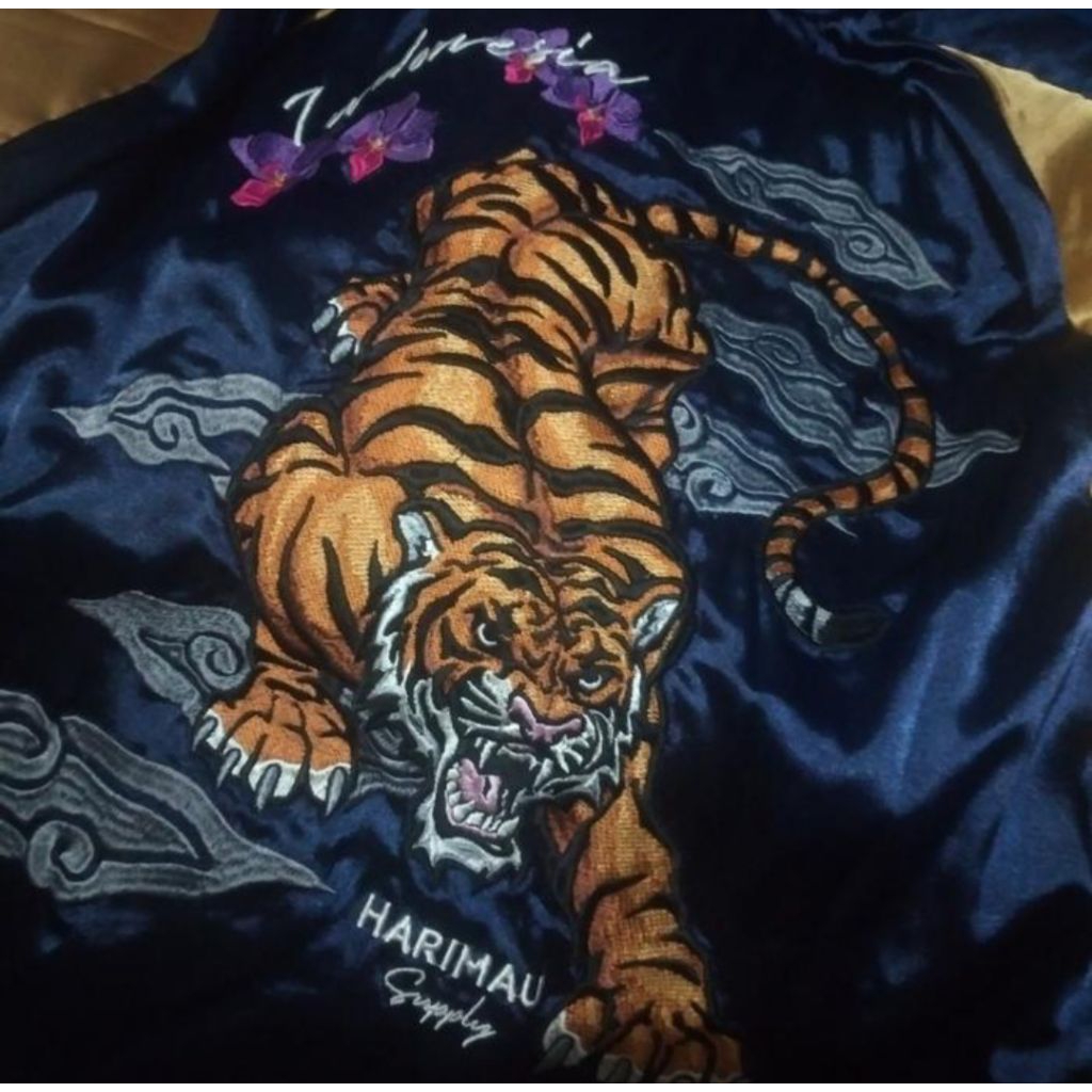Jaket Sukajan Harimau Supply Second