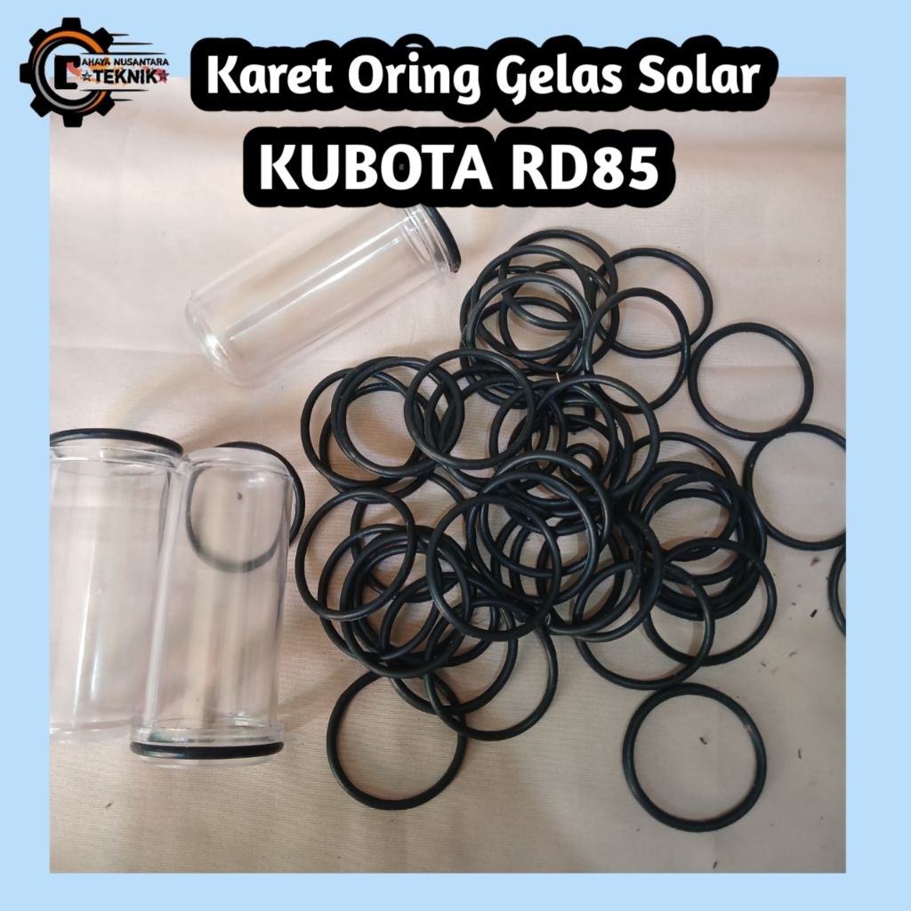 Karet Oring Gelas Solar Kubota RD85 Oring Seal gelas solar Kubota RD85