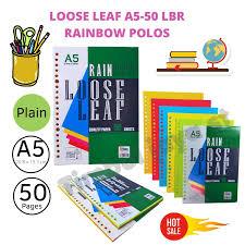 

WORRY - ISI BINDER / REFILL LOOSE LEAF A5 50 WARNA POLOS