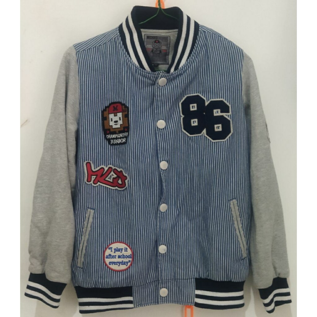jaket varsity remaja by Michiko london