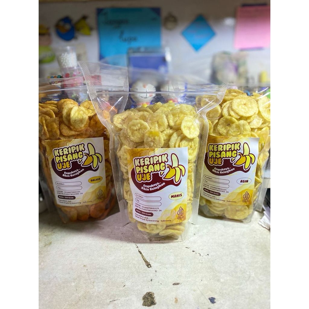 

KERIPIK PISANG UJE ORIGINAL