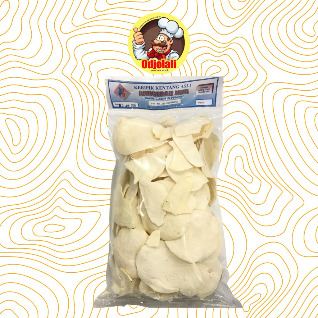 

Keripik Kentang Putih ASLI