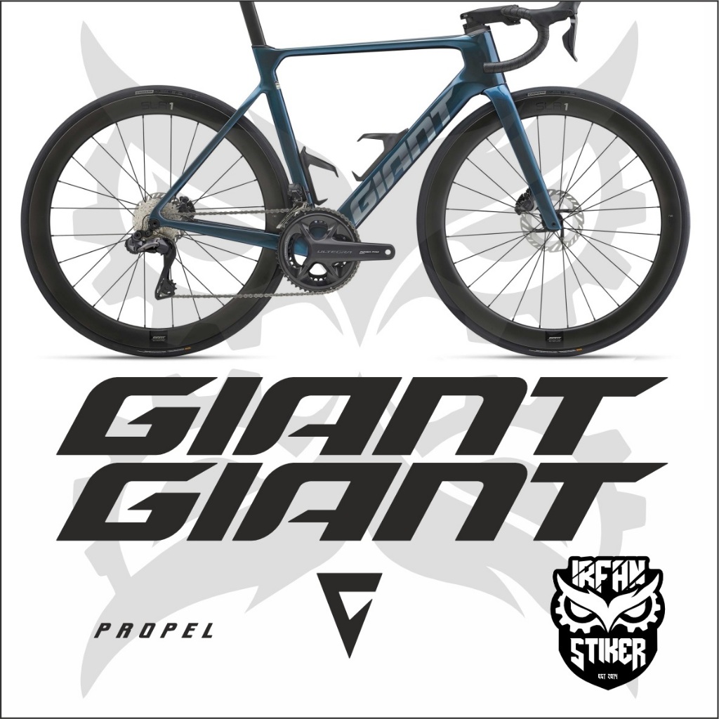 Stiker Frame Giant Propel