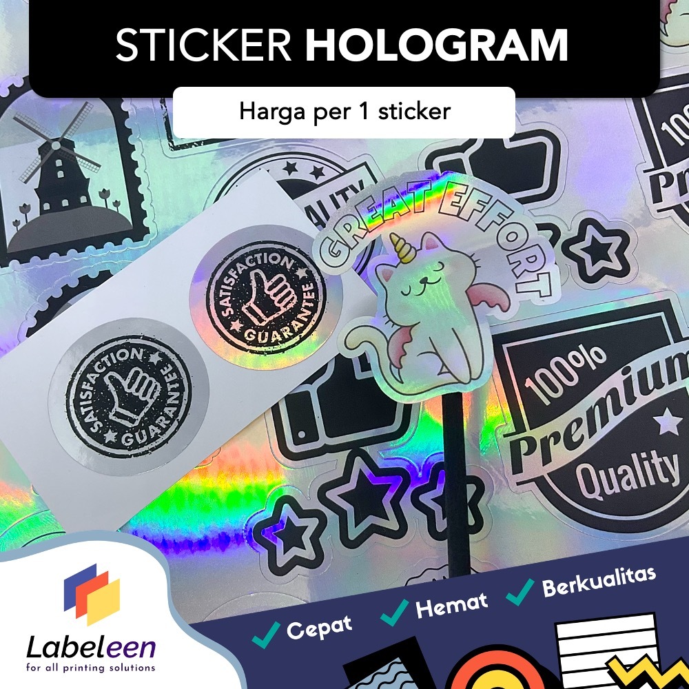 

CETAK STICKER HOLOGRAM BULAT CUSTOM | STIKER SEGEL THANKYOU | PRINT STIKER HOLOGRAM UMKM