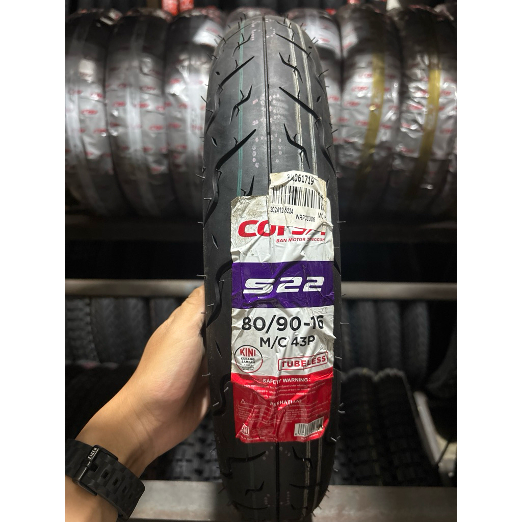 CORSA S22 80/90 RING 16 TUBELESS