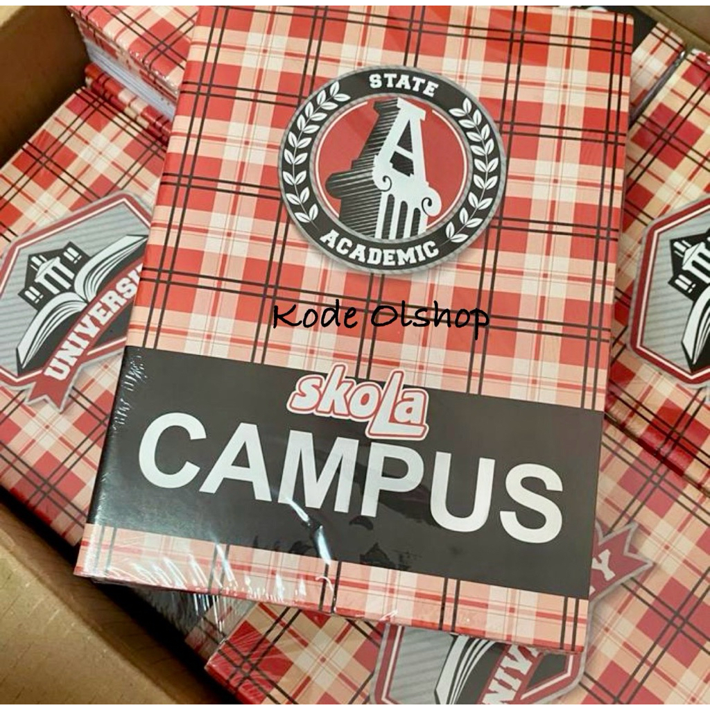

Kode Atk - Buku Tulis Skola Boxy 50 lembar Isi 10 Buku / Buku Tulis Campus Boxy Skola