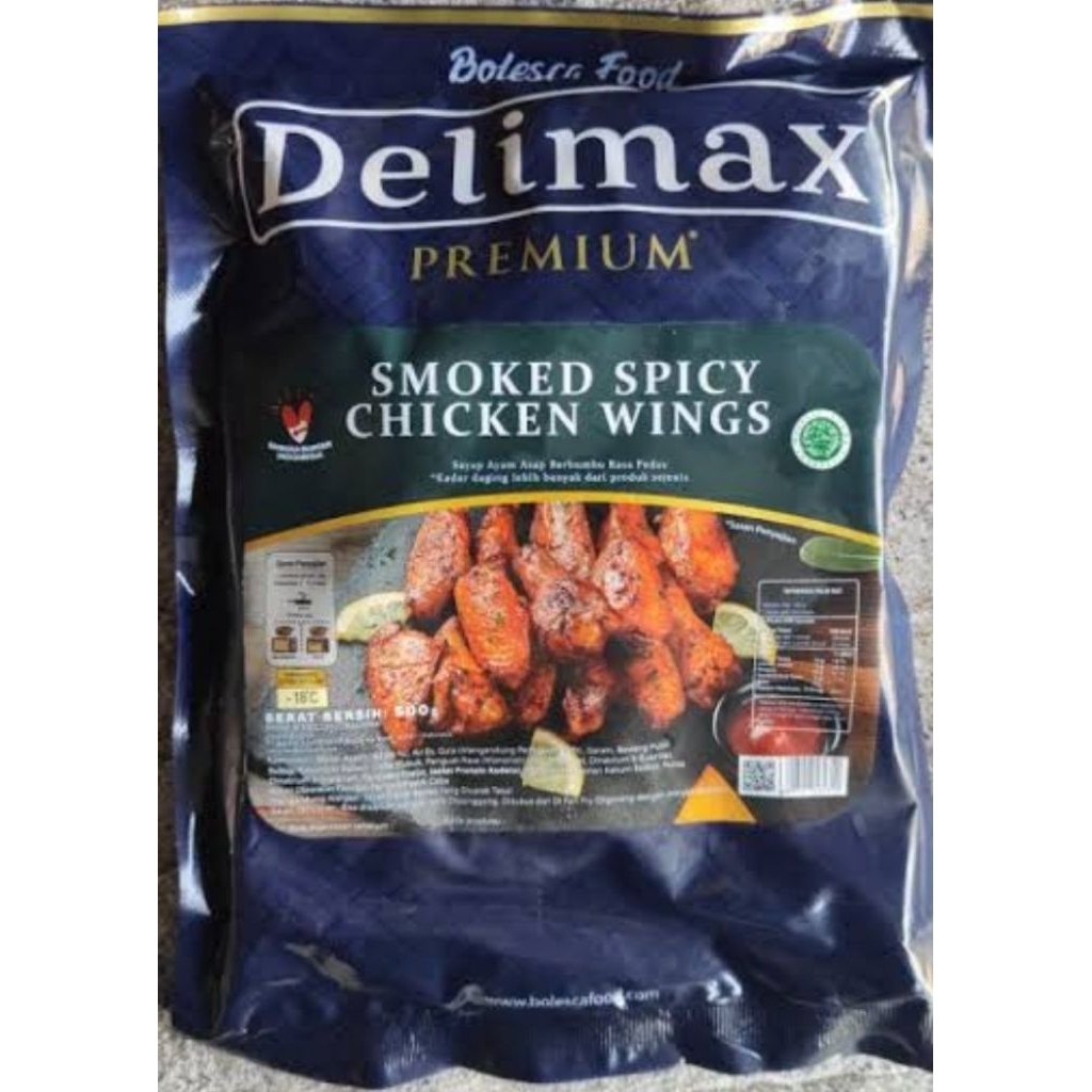 

Delimax Spicy Wing 500 gr Bogor Frozen