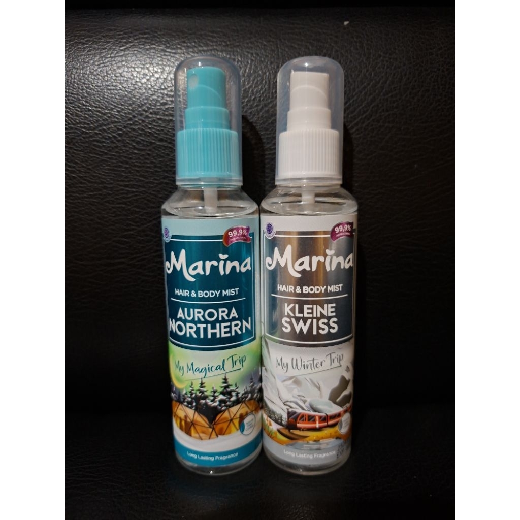 Marina Hair & Body Mist 100 ml/body mist/hari mist marina/marina body mist/marina hair mist