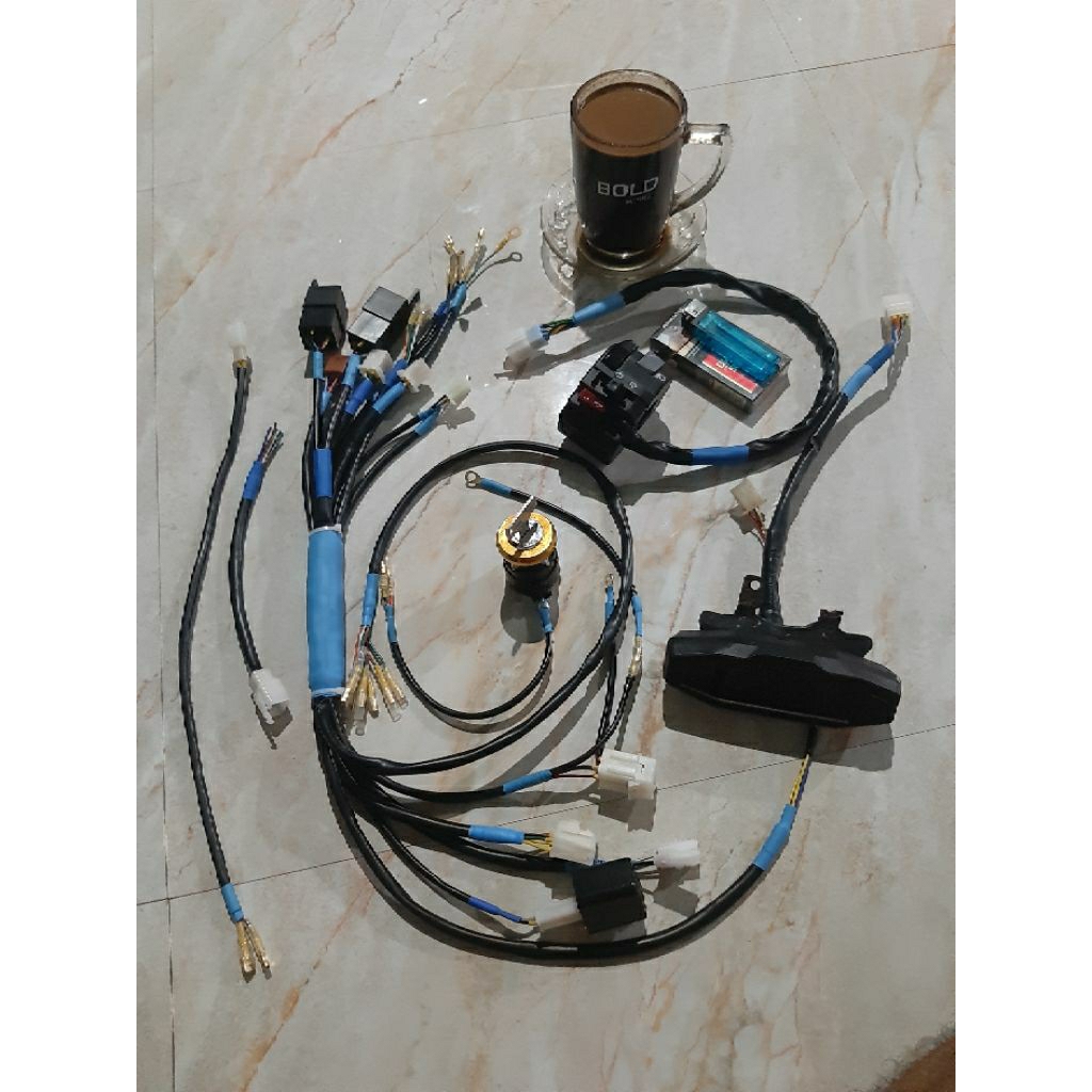 Kabel bodi cb gl mp tiger rapi kabel bodi rakitan kabel bodi herex honda cb gl mp gl100 honda custom